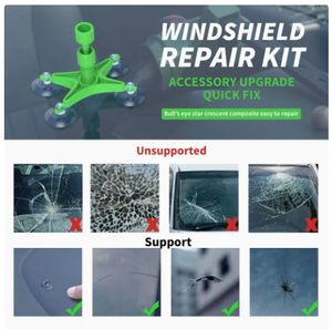 Kit de réparation multifonctionnel pour pare-brise USA Mairun DIY, pour dommages au verre, niveau USA 823 - Product Image 2