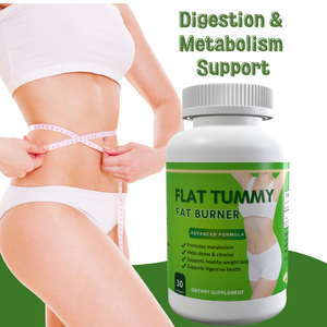 ยาสลายไขมันออร์แกนิกปราศจากกลูเตนสำหรับอาหารเสริมเพื่อสุขภาพแคปซูลลดไขมันโลโก้สมุนไพร - Product Image 2