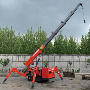 Grúa Araña Mini Sea Hawk de 10 Toneladas con Certificación CE, Altura de Elevación de 19.9m, Grúa Hidráulica sobre Orugas para <span class=keywords><strong>Alquiler</strong></span> y Venta - Product Image 5