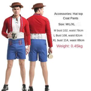 أزياء مهرجان أكتوبر للهالوين ، ملابس للوالدين والأطفال ، عروض فنية ثقافية ، بدلات خادمة عرقية - Product Image 2