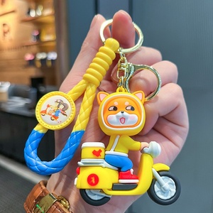 Nuevo Llavero de Silicona 3D con Diseño de Dibujos Animados, Llavero de Goma con Forma de Animal, Llavero de PVC 3D, Llavero Kawaii - Product Image 6