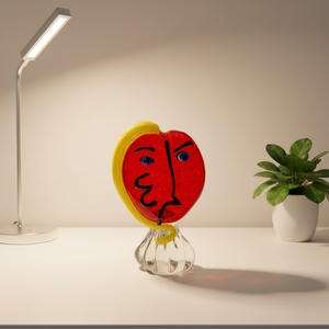 Colección <span class=keywords><strong>de</strong></span> Arte <span class=keywords><strong>de</strong></span> cristal <span class=keywords><strong>de</strong></span> Murano moderno personalizado figuritas <span class=keywords><strong>de</strong></span> Ángel cabeza <span class=keywords><strong>de</strong></span> <span class=keywords><strong>Picasso</strong></span> abstractas sopladas a mano estatuas y jarrones <span class=keywords><strong>de</strong></span> dibujos animados elegantes - Product Image 4
