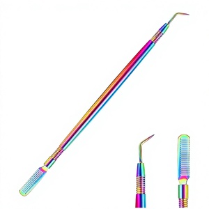Outil métallique multi-plasma pour rehaussement de cils avec isolateur de cils et emballage personnalisé - Product Image 2