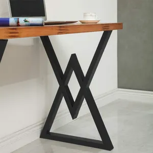 Black Chrome Furniture Base Modern Iron Metal Table Legs With Nice Price