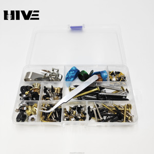 Set di copertura per dita con fibbia a vite a 3 colori-copri dita celuloide in acciaio inossidabile-essenziale per i produttori di spille con coda di <span class=keywords><strong>chitarra</strong></span> - Product Image 6