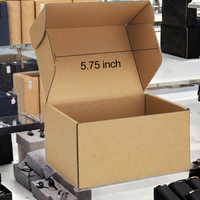 Boîtes rigides rectangulaires en carton ondulé recyclable REALPACK personnalisées, fermeture magnétique, doublure en éponge, revêtement UV, impression quadricolore
