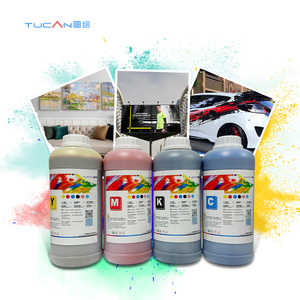 Miễn Phí 1 Lít Chất Lượng Tốt Sinh Thái Dung Môi Mực In Phun Cho Rộng Lớn Định Dạng In Ấn Máy In Vinyl <span class=keywords><strong>Flex</strong></span> PP Biểu Ngữ Xe Nhãn Dán Chất Liệu - Product Image 1