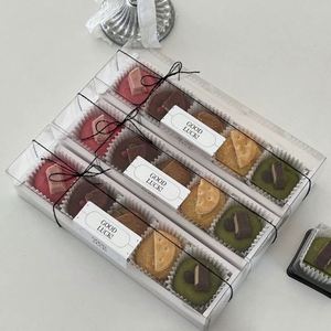 Logos personnalisés pour boîtes à chocolat, carton écologique, boîtes cadeaux romantiques pour bonbons de mariage - Product Image 4