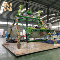 Manège à bascule Dinosaure Nova Rides, balançoire de jardin inclinable à 30 degrés, équipement de manège SW-KL pour adultes