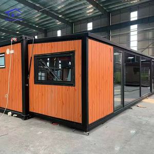 Maison préfabriquée en conteneur extensible écologique de 20 pieds et 40 pieds, capsule de chambre à coucher, villa préfabriquée, maison mobile, casa contenedor - Product Image 5