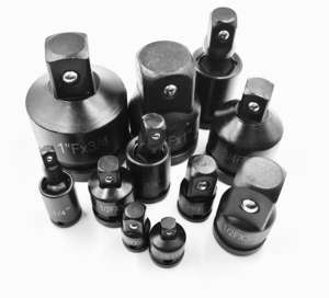 11 ชิ้น 1/2 3/4 3/8 โรงงาน Cr-V เหล็กคุณภาพสูงใช้ในบ้านอะแดปเตอร์ซ็อกเก็ตผลกระทบซ่อมรถยนต์เครื่องมือยานพาหนะชุดซ็อกเก็ต - Product Image 2