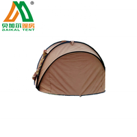 Tentes de camping pliantes automatiques en toile de coton imperméable pour l'extérieur, en vente