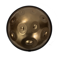 Handpan en acier de frêne de 50 cm, 9+8 D Kurd, entièrement fait main, haute qualité, série Master