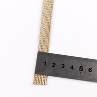 13mm non revêtu Kevlar tressé sans halogène jaune haute température résistant à la chaleur spirale emballage câble gaine acier
