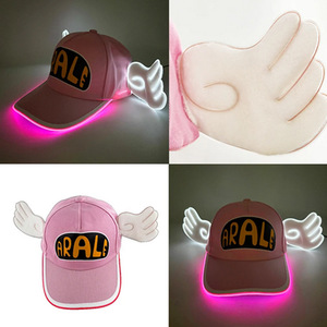 Gorra de Béisbol con Alas de Ángel Luminosas LED para Niños, Gorra Redonda con Alas <span class=keywords><strong>Grandes</strong></span> para el Verano - Product Image 2