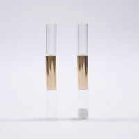 Flacon d'échantillon de parfum en gros 7ml 10ml 15ml, flacon roll-on pour huile essentielle, flacon de parfum à double bille roulante