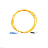Câble de raccordement à fibre optique SC UPC monomode, câble de communication télécom pour réseau FTTX GPON