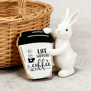 3 adornos <span class=keywords><strong>de</strong></span> madera con texto <span class=keywords><strong>de</strong></span> café en blanco y negro con <span class=keywords><strong>frases</strong></span> como "<span class=keywords><strong>La</strong></span> <span class=keywords><strong>vida</strong></span> sucede, el café ayuda" Para las fiestas, decoración del hogar - Product Image 4