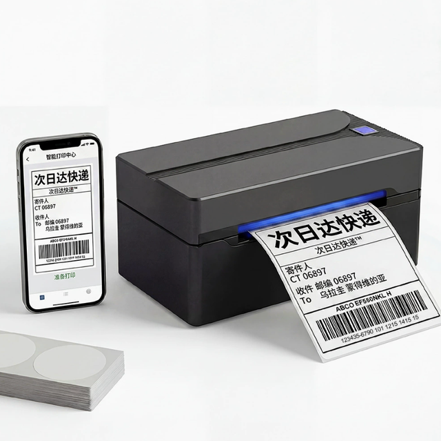 High-speed, Ink-free Thermal Label Printer for Cross-border Shipping