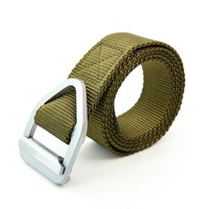 เข็มขัดนิรภัยแบบปลดเร็วอัตโนมัติสำหรับผู้ชาย ทำจากไนลอน สำหรับกิจกรรมกลางแจ้งและกีฬา - Product Image 2