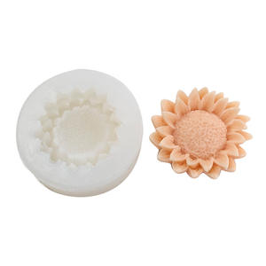 Molde <span class=keywords><strong>de</strong></span> vela <span class=keywords><strong>de</strong></span> girasol, adornos <span class=keywords><strong>de</strong></span> yeso, aromaterapia, flor <span class=keywords><strong>de</strong></span> girasol difusora, <span class=keywords><strong>fondant</strong></span>, molde <span class=keywords><strong>de</strong></span> silicona para chocolate - Product Image 1