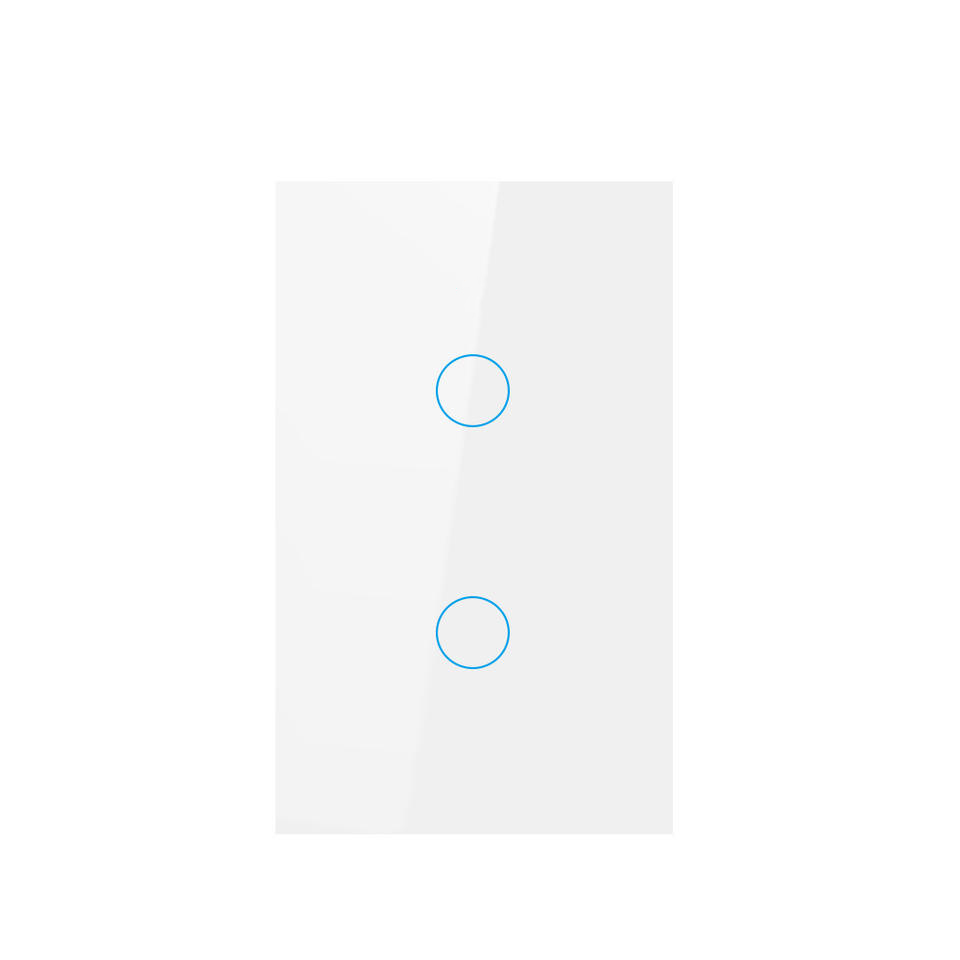 Zigbee - Blanco, 2 canales