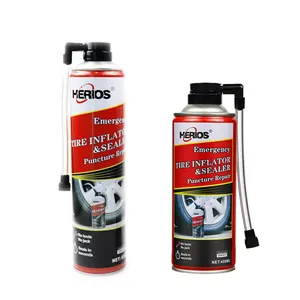 HERIOS 650ml Spray sigillante per pneumatici antiperforazione per auto Suv sigillante per pneumatici e Spray per gonfiaggio