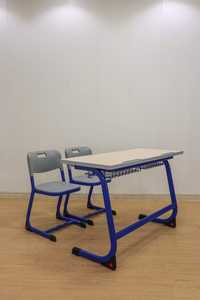 Diskon besar meja siswa sekolah dan harga kursi logam modern furnitur sekolah meja plastik dor obral - Product Image 3