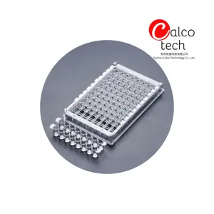 Laboratory Equipment Sterilized Detachable Middle Binding Force ELISA Plate Flat Bottom Clear Lab Supplies