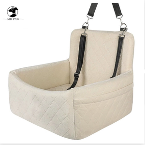Sedile Auto per Cani 2-in-1 Ecologico e Best Seller - Letto da Viaggio Staccabile, Lavabile, con Tasche Portaoggetti e Cintura di Sicurezza - Product Image 2