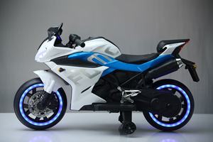 Moto <span class=keywords><strong>de</strong></span> <span class=keywords><strong>course</strong></span> rechargeable pour enfants, moto électrique à deux roues avec roues en EVA, pour la conduite des enfants - Product Image 6