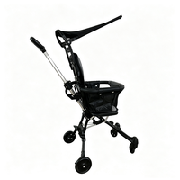 Poussette bébé à 4 roues avec auvent, fabrication de haute qualité, prix d'usine