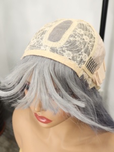 1B/613 làm nổi bật tóc giả với những tiếng nổ 3x1 ren phía trước tóc giả tóc con người cho phụ nữ da đen tự nhiên thẳng glueless đóng cửa Tóc Giả 20 inch - Product Image 5