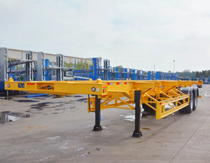 Productos TOP: Remolque Esqueleto para Contenedores de 45 pies y 40 pies, Semirremolque Esqueleto, Chasis de Remolque Esqueleto de Fábrica China - Product Image 4