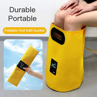 Sac de stockage d'eau portable imprimé personnalisé de 20L seau de jardin pratique et pliable pour le camping, le pique-nique et le lavage seau pliant