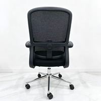 Chaise de bureau pivotante en maille moderne, ergonomique et inclinable pour étudiants, personnel et travail
