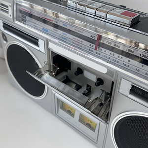Retro Portable Cassette Recorder AM FM SW Radio BT <b>USB</b> TF Card Dual <b>Speakers</b> VU Meters For Home Office Travel Use Stereo Boombox - Product Image 6