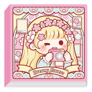 Taccuino quadrato tascabile per studenti Mini Notebook portatile portatile Cartoon piccolo taccuino quadrato regalo di cancelleria per bambini - Product Image 1