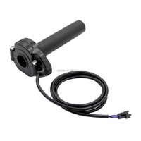 Manillar de aceleración Q20 para bicicleta eléctrica, con conector SM-3A y bloqueo, para piezas de scooter Ridstar Q20 Fatbike