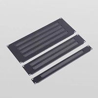 Panel Kabinet Standar 19-inci 1U, Pelat Pendingin & Pembuangan Panas Server dari Baja Canai Dingin, 2U3U4U