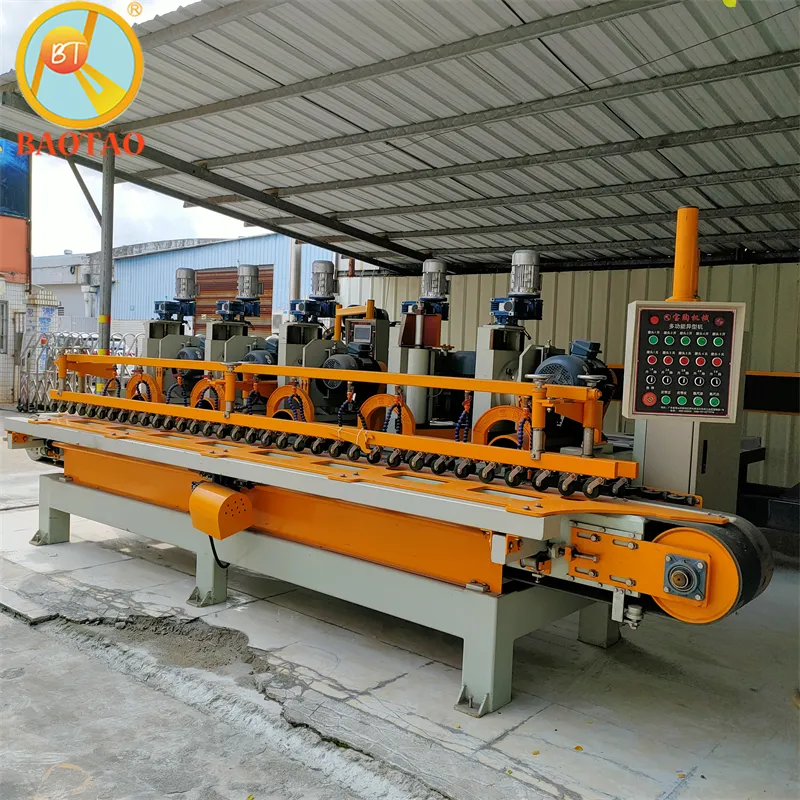 electronic with water heavy duty ceramic granite slab stone edge polisher and skirting machine tile cutting machine