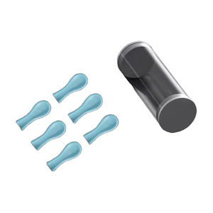 Cure-oreilles visuels, en stock, accessoires pour cure-oreilles visuels, bâtonnets en silicone souple pour PC, 6 pièces par boîte. - Product Image 2