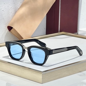 JMM <span class=keywords><strong>Jules</strong></span> 47-23-146 Lunettes de soleil pour hommes et femmes de qualité supérieure, lunettes de soleil de créateur, style punk classique, luxe, en acétate, UV400, avec boîte - Product Image 2