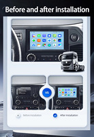 CARUPEZ 9 pouces Android autoradio pour Mercedes Benz Actros 2011-2023 OEM Style Navigation tête unité DSP GPS 8581/7862 1 an