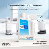 Liquide de nettoyage spécial pour robot aspirateur et serpillière 750g, décontamination enzymatique, désodorisant, séchage rapide, sans traces d'eau, nettoyant pour sols