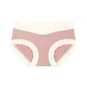 3 Pack Basic Style Organic Cotton Low-Waist Soft Comfort Wicking Solid Pink Women Sexy Thongs - Product Image 1