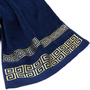 Serviettes de bain blanches douces en coton 70x140 100% coton pour hôtel, vente en gros - Product Image 3