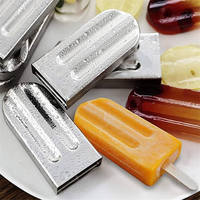 Moule à glace en acier inoxydable créatif pour la maison, capacité 85 ml, idéal pour la gelée, le pudding et les glaçons