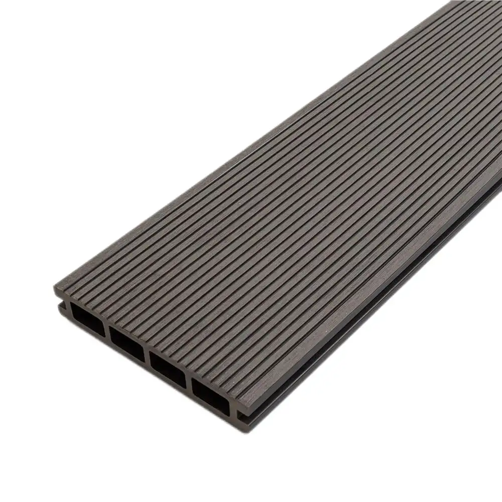 Die umwelt freundlichen Recycled Hollow Capped Wood Plastic Composite Deck Boards