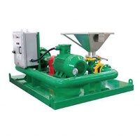 Mezclador de Lodo de Doble Chorro Controlado por PLC DongJiang para Perforación Direccional Horizontal, 55 kW, 380 V/220 V, 1 Año de Garantía